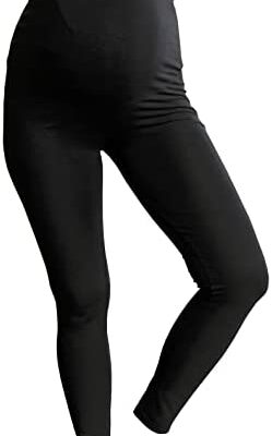 MMC Polyester/Spandex Leggings de maternité pour tous les jours et le sport pour femme, yoga, jogging, grossesse, mode