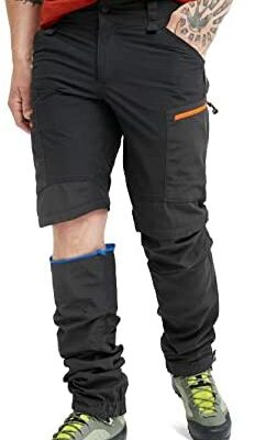 RevolutionRace RVRC GP Pro Pantalon zippé pour homme Durable, respirant, convertible pour toutes les activités de plein air