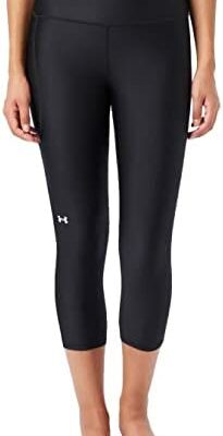 Pantalon de sport Under Armour, Legging de sport pour femme - Pantalon de sport léger, Collant de sport pour femme - HG Armour Hi Capri NS - Femme