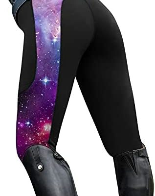 ZEELIY Culotte d'activité pour femme, bas en silicone, culotte taille haute pour femme pour cavaliers, pantalon de tir à l'arc maigre, leggings