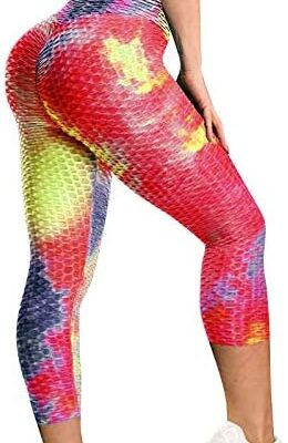 LAOSU Legging de Sport Femme Robe Abordable Taille Haute Pull Up Pantalon Sexy Fitness Confort Gaine Élastique Sans Couture Grande Taille Yoga Belle Fesses Leggings Maigre Cellulite