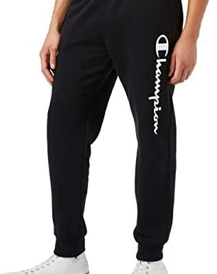 Champion Legacy Classic Logo Rib Cuff Pantalon de survêtement pour homme