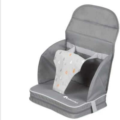 Bebeconfort travel extension seat, rehausseur, pliable 18 mois à 3 ans, maxi 15 kg, gris chaud