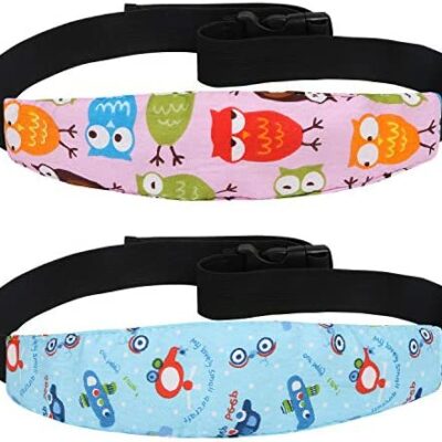 Siège auto ceinture de sécurité, siège auto, support de tête réglable pour enfant, protection cou/épaule, 2 pièces