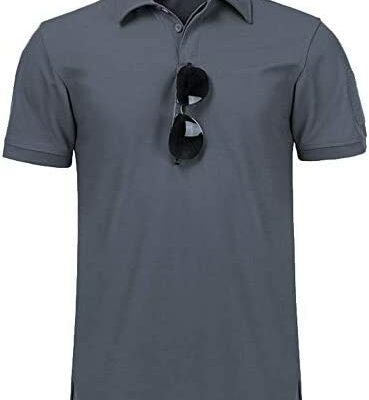 LLdress Polo T Shirt Hommes Manches Courtes Séchage Rapide Léger Casual Lunettes Cadre Chemise Extérieure Été Golf Sports Polo Shirt