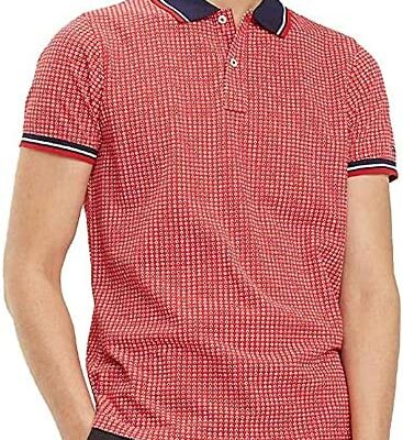 Tommy Hilfiger Ao Micro Print Polo Homme