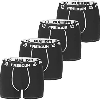 Boxer multisports pour homme, caleçon pour homme, doux, agréable (lot de 4)