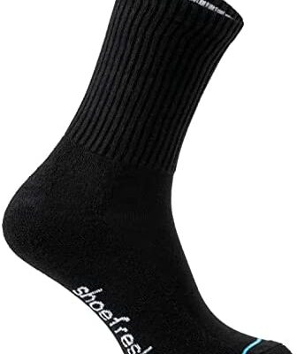 Chaussettes de sport en bambou Shoefresh | 7 paires | Chaussettes anti-transpiration | Antibactérien | Super absorbant | Doux et confortable