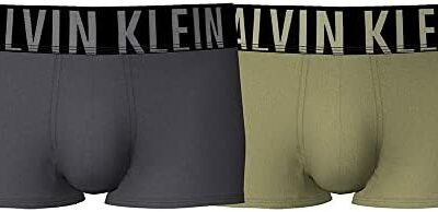 Calvin Klein Lot de 2 boxers taille basse pour homme