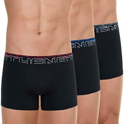 Athena - Boxer Homme - Second Skin LF78 - Uni (Lot de 3)