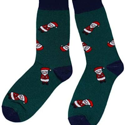 Chaussettes Homme Weri Spezials : Joyeux Noël !vert