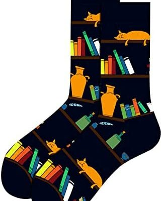 LAOSU chaussettes automne et hiver chaussettes pour hommes Père Noël flocon de neige chaussettes en coton mode de Noël élastique nouveauté chaussettes une paire de chaussettes légères respirantes décontractées cadeau de mode