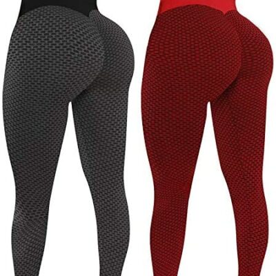 WWricotta Leggings amincissants taille haute – Leggings amincissants durables pour le corps, fitness, course à pied, push-ups, pantalon de jogging cellulaire pour femme, coton, anti-cellulite, amincissant