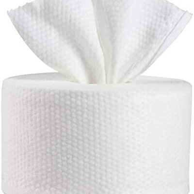 Serviette de visage en coton ANCLLO pour peaux sensibles, comme nettoyant