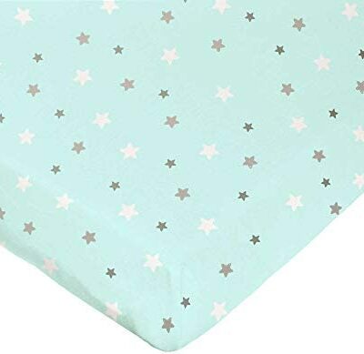 DOMIVA Aqua Star feuille imprimée 60 x 120 cm vert