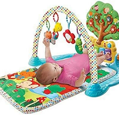 VTech Baby - Little Buddies Enchanted Garden, Tapis d'activités pour bébé - Version FR