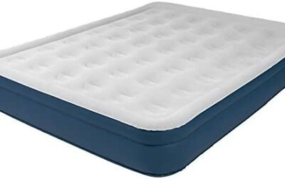 Matelas pneumatique JILONG Queen avec pompe électrique intégrée et sac de transport cm.  203x157x38