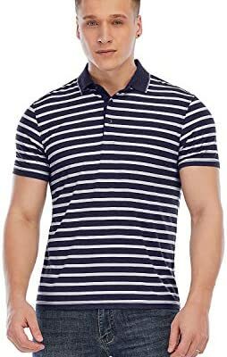 Les umes Fashion Polo à manches courtes pour homme en coton de qualité supérieure décontracté Basic Tennis Golf Tee