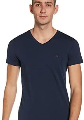 Tommy Hilfiger Core Stretch T-shirt à col en V pour homme