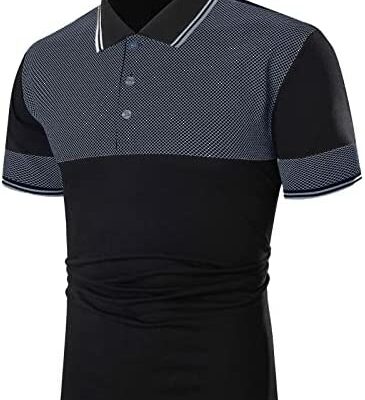 Sutelang lurryly hommes Polo t-shirt rétro décontracté Golf Tennis à manches courtes coton mince t-shirt coton coupe droite haut colorblock