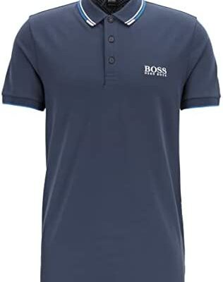 BOSS Polo Paddy Pro pour homme, mélange de coton, détails contrastés