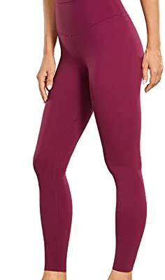 CRZ YOGA Legging de sport extensible pour femme Taille haute 71 cm