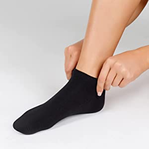 chaussettes basses noires