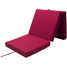 Lit de voyage pliant avec housse Lit futon pliant Matelas pliant de voyage confortable Matelas pliant 