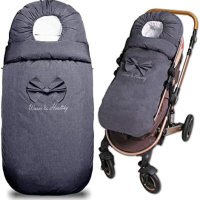 Couvre-pieds universel pour poussette *, sac de couchage pour poussette, couvre-pieds d'hiver pour bébé, sac de couchage d'hiver imperméable pour bébés de 0 à 36 mois