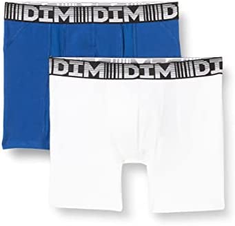 Dim Boxer Long 3D Flex Air Respirabilité Homme x2