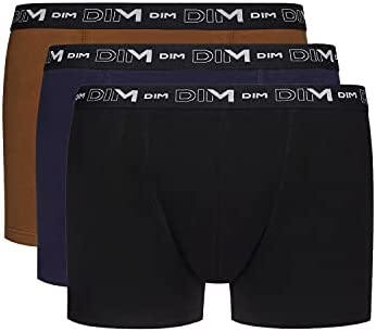 Dim Boxer Homme en Coton Stretch Respirant Meilleur Maintien x3