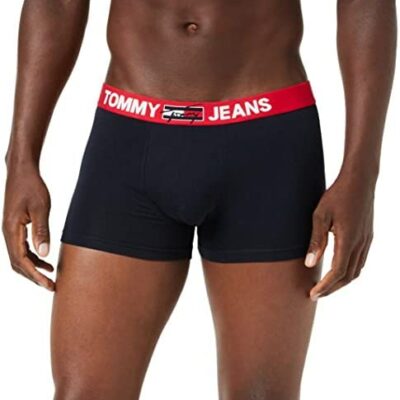 Tommy Jeans Culotte en coton stretch pour homme avec stretch durable Culotte pour homme Desert Sky M