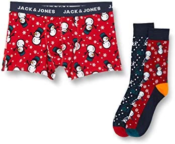 Jack & Jones Jacsnow Gift Box Caleon Boxer Homme