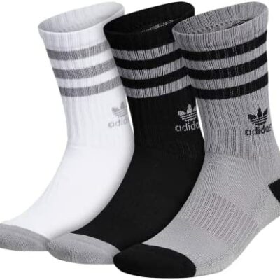 adidas Originals Lot de 3 paires de chaussettes rembourrées pour homme Motif graphique mixte