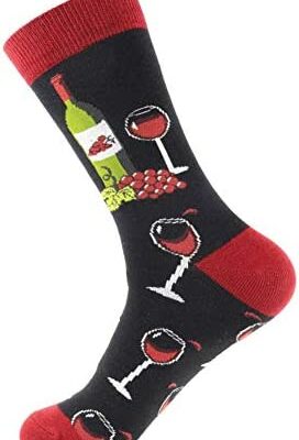 DYCZWZ 3 Paires Sport Chaussettes Décontractées Chaussettes Homme Cola Vin Guitare Vélo Rétro Hip Hop Joie Loisirs Skateboard Coton Rue Chaussettes Décontractées