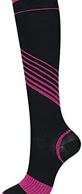 LAOSU Chaussettes de compression à rayures Sports Chaussettes élastiques Hommes Femmes Léger Respirant Décontracté Nouveauté Taille régulière Cadeau Mode Cheville Chaussettes Amusant Paire de Chaussettes