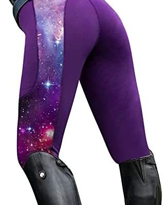 ZEELIY Culotte d'activité pour femme, Culotte en silicone, Culotte taille haute pour femme pour cavaliers Pantalon de tir à l'arc maigre Leggings