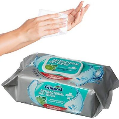 Lot de 100 lingettes hygiéniques intimes humides sans alcool. Lingettes désinfectantes antibactériennes pour le nettoyage.