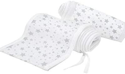 BreathableBaby Doublure en maille double face pour berceau (étoiles clignotantes)