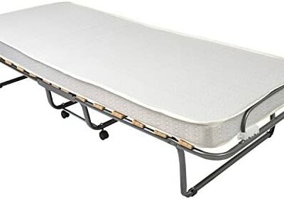 Veraflex Como Extra Guest Bed, Pliable Camping - Pliable, avec matelas 80 x 190 cm, avec housse de protection
