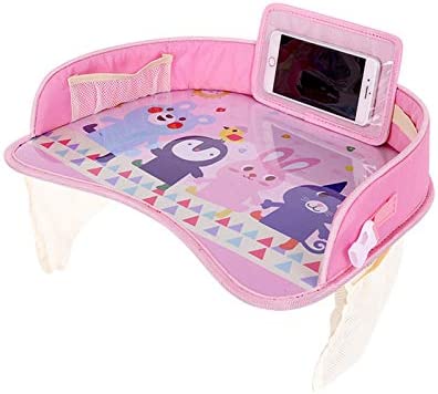 Ammily Plateau de siège de sécurité portable pour bébé, support étanche pour jouets d'enfants, nourriture, boisson, table de siège de bébé