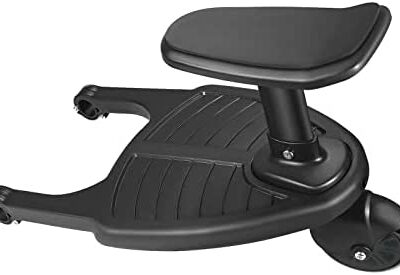 Planche de Poussette, SEAAN Poussette Universelle Assise-Debout Portable, Accessoires de Poussette Confortables et Sûrs (2-6 Ans, 25kg)