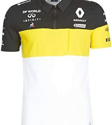 Polo Homme Renault F1 2020 Blanc