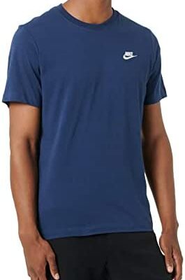 Nike M NSW Club T-Shirt (Lot de 1) Homme