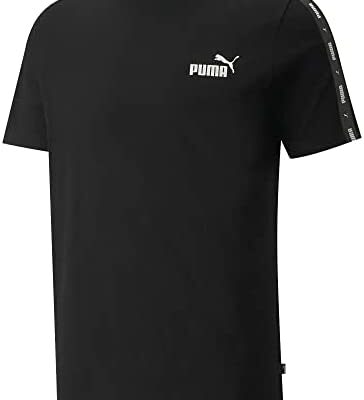 PUMA T-shirt à bande Ess+ pour homme