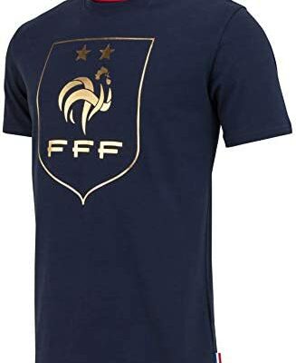 T-Shirt Equipe de France de Football FFF - 2 Etoiles - Collection Officielle