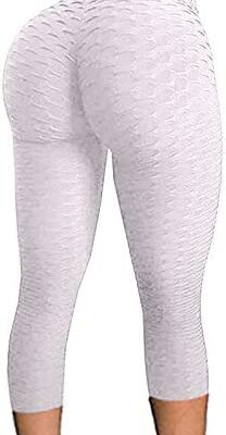 Pantalon de yoga taille haute pour femme - Grande taille élastique Exercice Push Ups Hip Lift Yoga Opaque Doux Slim Sexy Yoga Pantalon