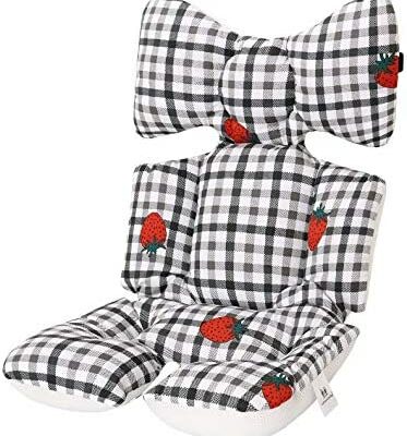 Poussette réversible coussin universel matelas bébé soutien coton poussette réducteur coussin adapté aux enfants filles garçons