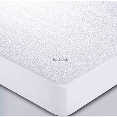 Protège Matelas Imperméable EpiCook 140 x 190 cm Grande Couverture 30 cm - Anti Acariens Anti Punaises de Lit - Protège Machine à Laver - Housses & Protèges Matelas