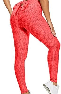 LAOSU Legging Femme Hip Lifting Pantalon Femme Couleur Décontractée Élastique Taille Haute Yoga Texture Mince Fitness Leggings Courir Leggings Yoga Pantalon Serré Rose Shorts